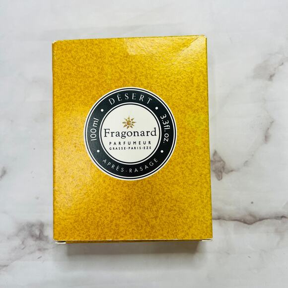 Fragonard Parfumeur Deset Apres Rasage 3.3fl oz 100m Perfume Paris Mens Vintage - Picture 1 of 5
